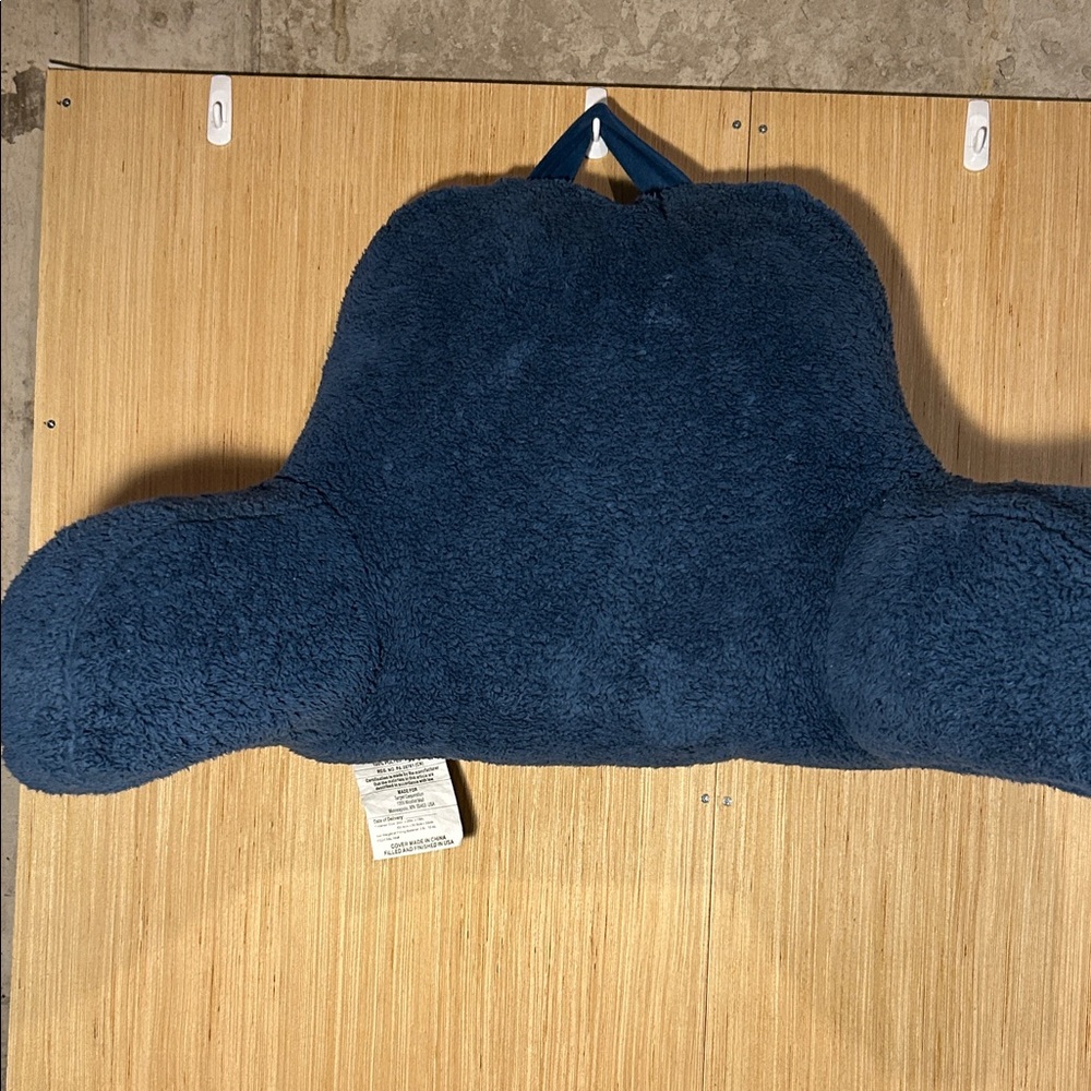 Room Essentials Navy Backrest Pillow